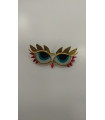 Blue eyes brooch